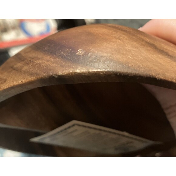 Hawaii Hardwoods of the South Pacific - Hand Carved Pineapple Tray Dish Bowl - Picture 14 of 16